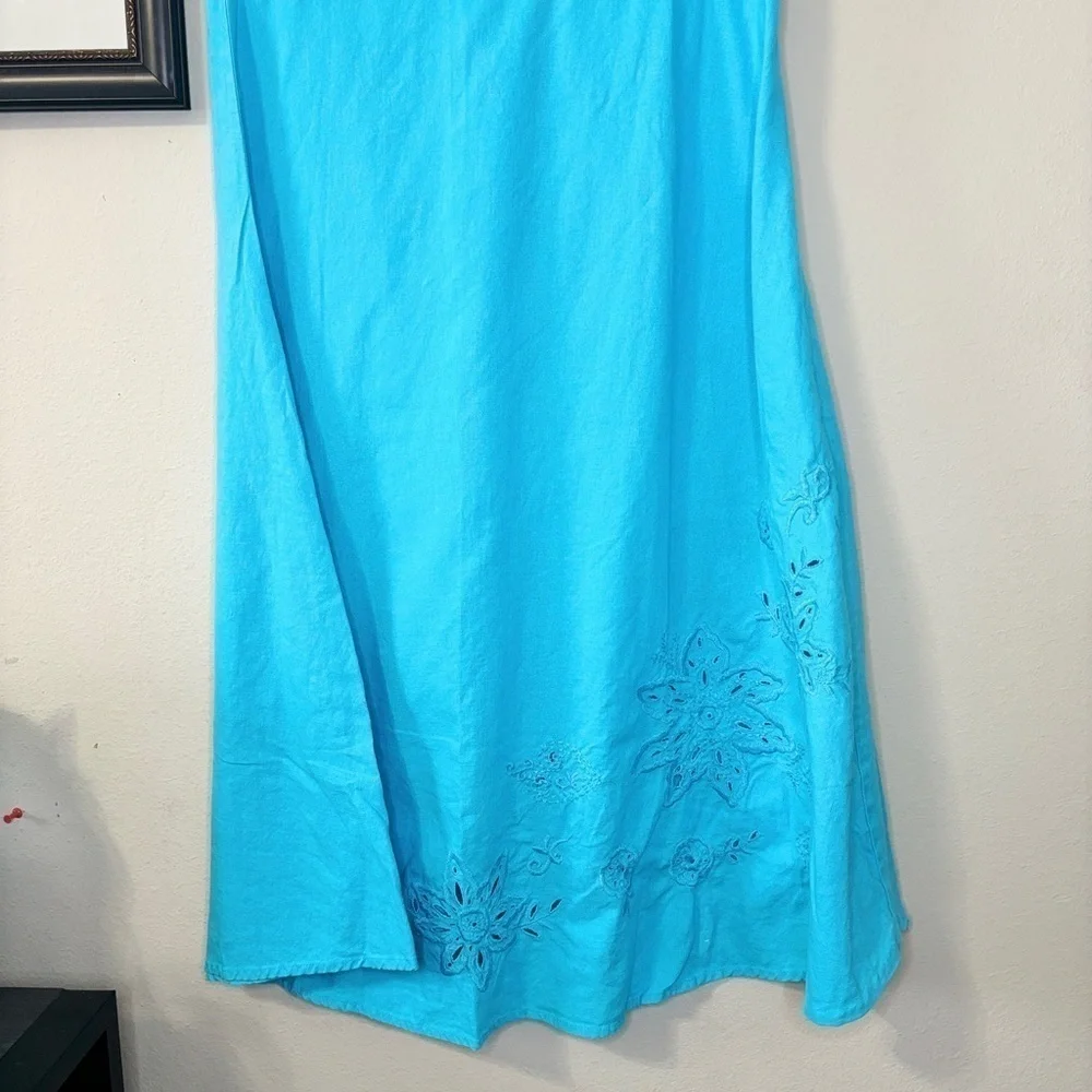 Willow Bay blue long Skirt Size 12 - Picture 2 of 11